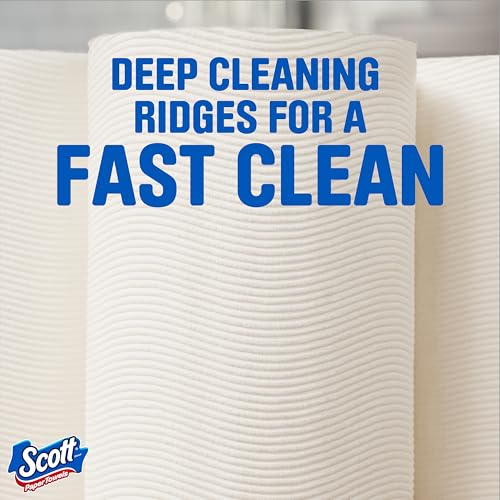 Scott Paper Towels, Choose-A-Sheet, 12 Double Rolls