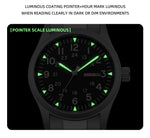 TPW 2026 Luminous 38mm Women's Field Watch - Easy Read Display with Stainless Steel Strap 24hr Time Date Day Quartz Movement
