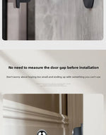 Silicone No-Drill Door Stopper Anti-Collision Strong Suction Floor Stopper for Bedroom Room Wall Protection Home Use