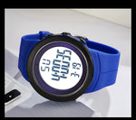 Fashion OHSEN Hombre Male Digital Watches 5ATM Dive Man Men Sports Black Wristwatches Hand Clocks Man Watch Reloj Masculino