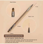9PCS Nail Brush Liner DIY Painting Pen Manicure Acrylic Drawing Brush for Nail Art Design Nails Tip Display Painting Tool