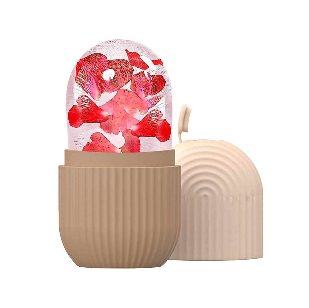 1pc Silicone Face Ice Cube Mold for Beauty and Skin Care Silicone Face Ice Roller