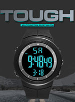 Fashion OHSEN Hombre Male Digital Watches 5ATM Dive Man Men Sports Black Wristwatches Hand Clocks Man Watch Reloj Masculino