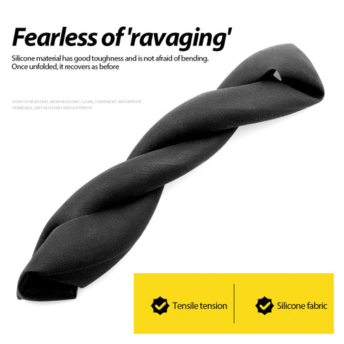 2026 Car Steering Wheel Cover Elastic Protetive Cover Multi Color Auto interior Silica Gel Decoration Covers For Men Women