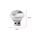 Portable Car USB Ambient Light Mini LED Decorative Atmosphere Lamps For Auto Interior Environment Light Computer Light Plug Play