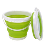 3L Collapsible Bucket Portable Folding Water Bucket Car Washing Fishing Bucket Household Plastic Travel Outdoor Camping Bucket