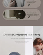 Silicone No-Drill Door Stopper Anti-Collision Strong Suction Floor Stopper for Bedroom Room Wall Protection Home Use