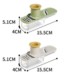 Mini 3in1 Garlic Ginger Grinder Kitchen Gadget Garlic Grinder Manual Garlic Press Kitchen Tools for Crushing Spices Herbs Garlic