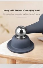 Silicone No-Drill Door Stopper Anti-Collision Strong Suction Floor Stopper for Bedroom Room Wall Protection Home Use